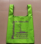 Custom Logo Eco Friendly Poly Bag Reusable Nylon Foldable Shopping Bag
